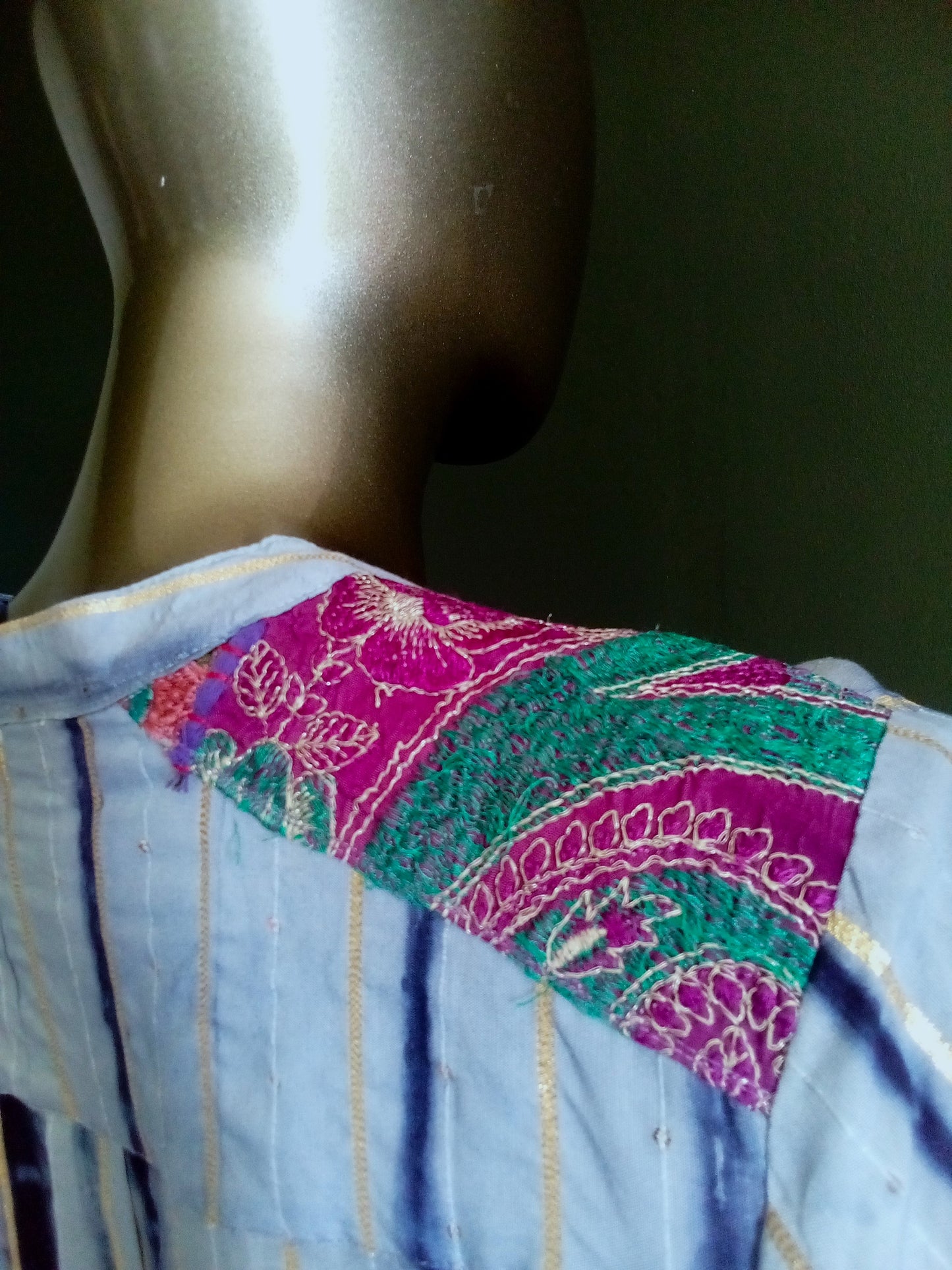 Chemise Nuit Etoilée Light Blu