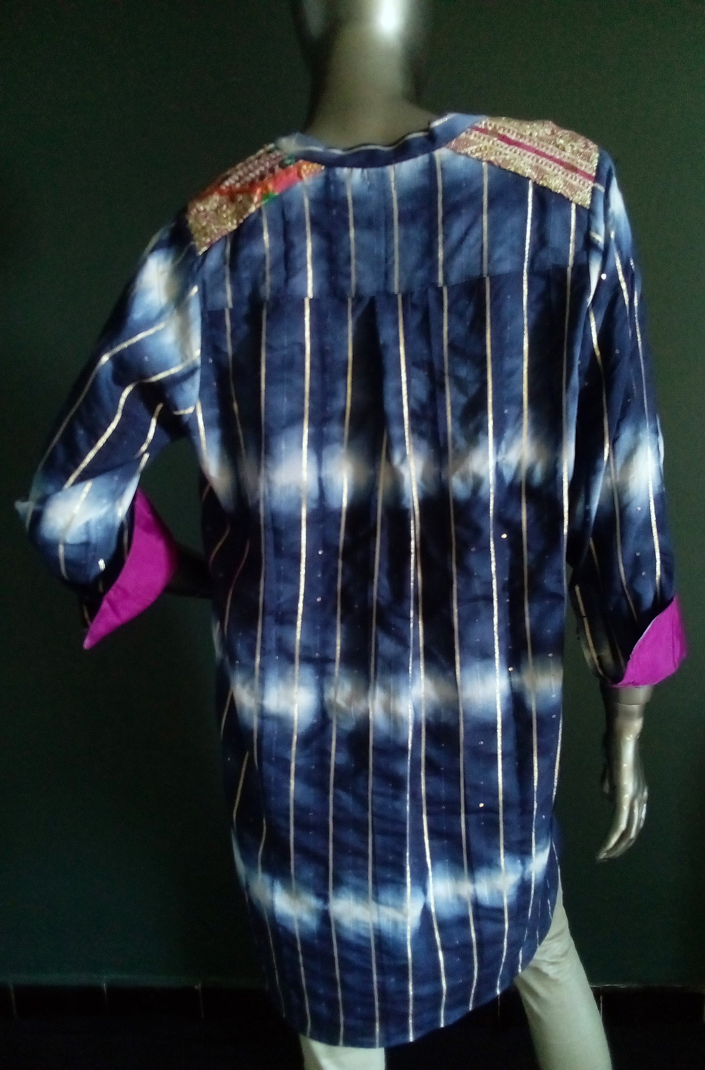 Chemise Nuit Etoilée Dark Blu