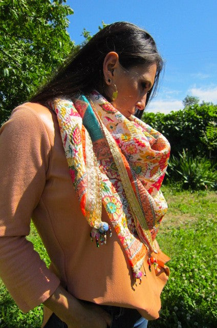 Châle Peacock modèle 28