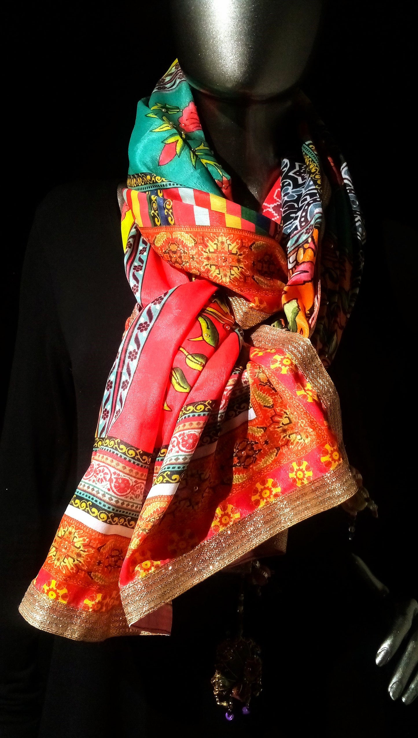 Châle Peacock modèle 2