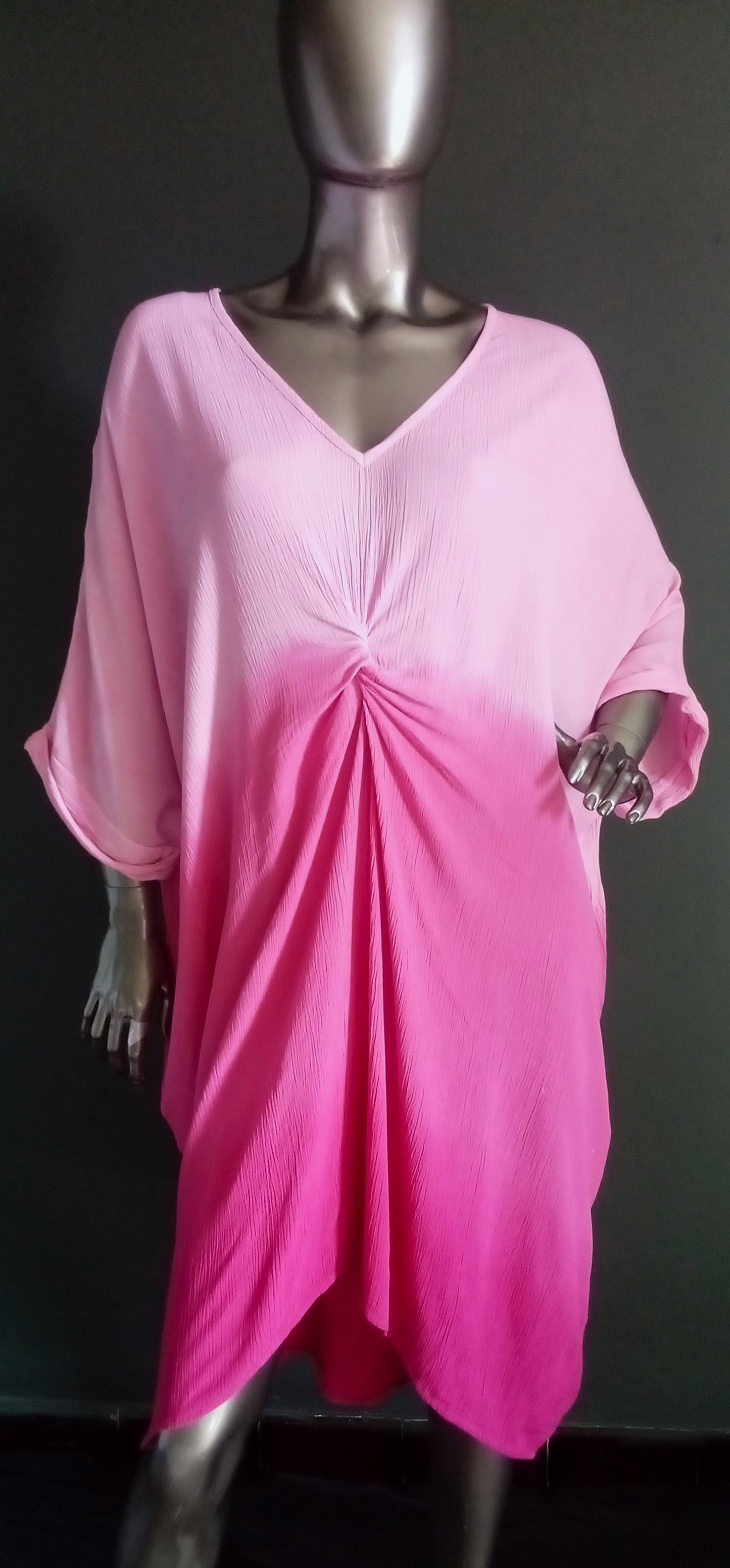 Robe Ombrage dégradé Fushia