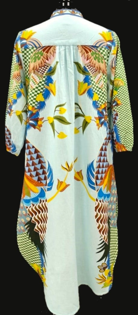 Robe Blu Garden