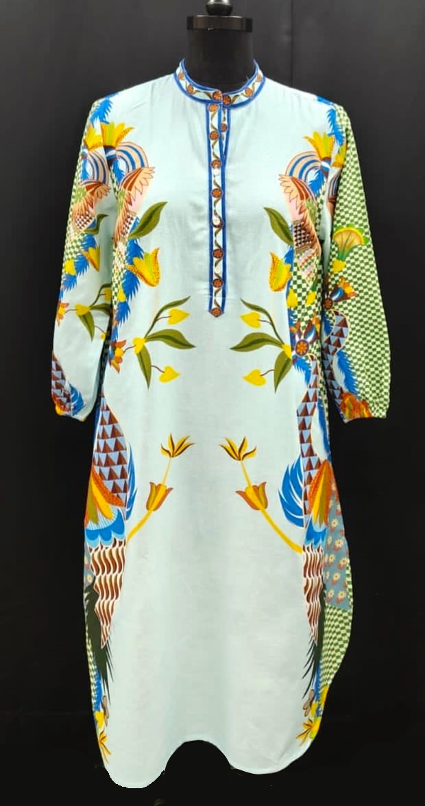 Robe Blu Garden