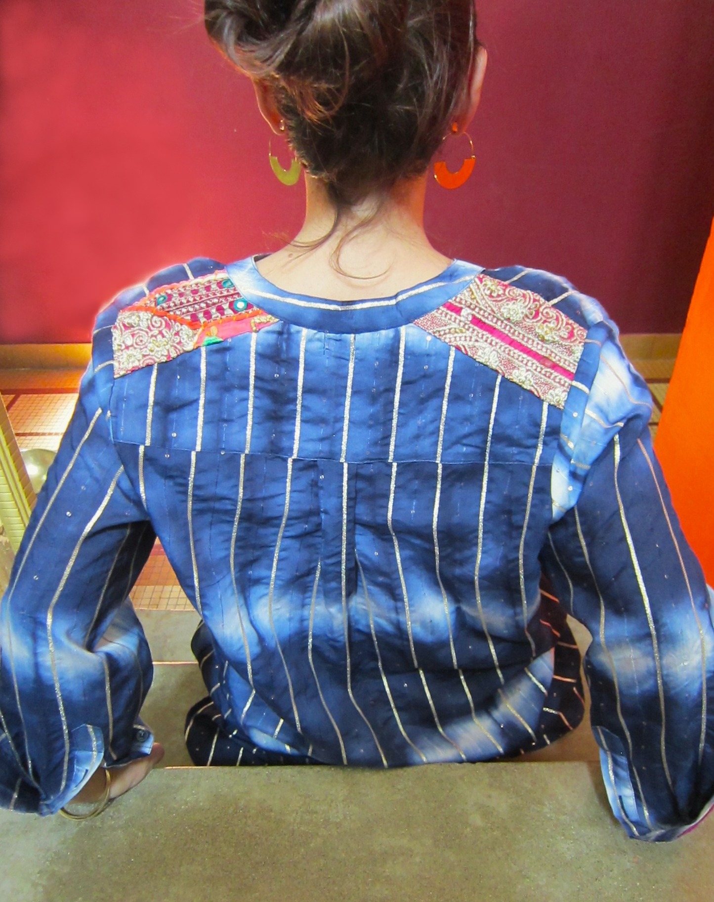 Chemise Nuit Etoilée Dark Blu