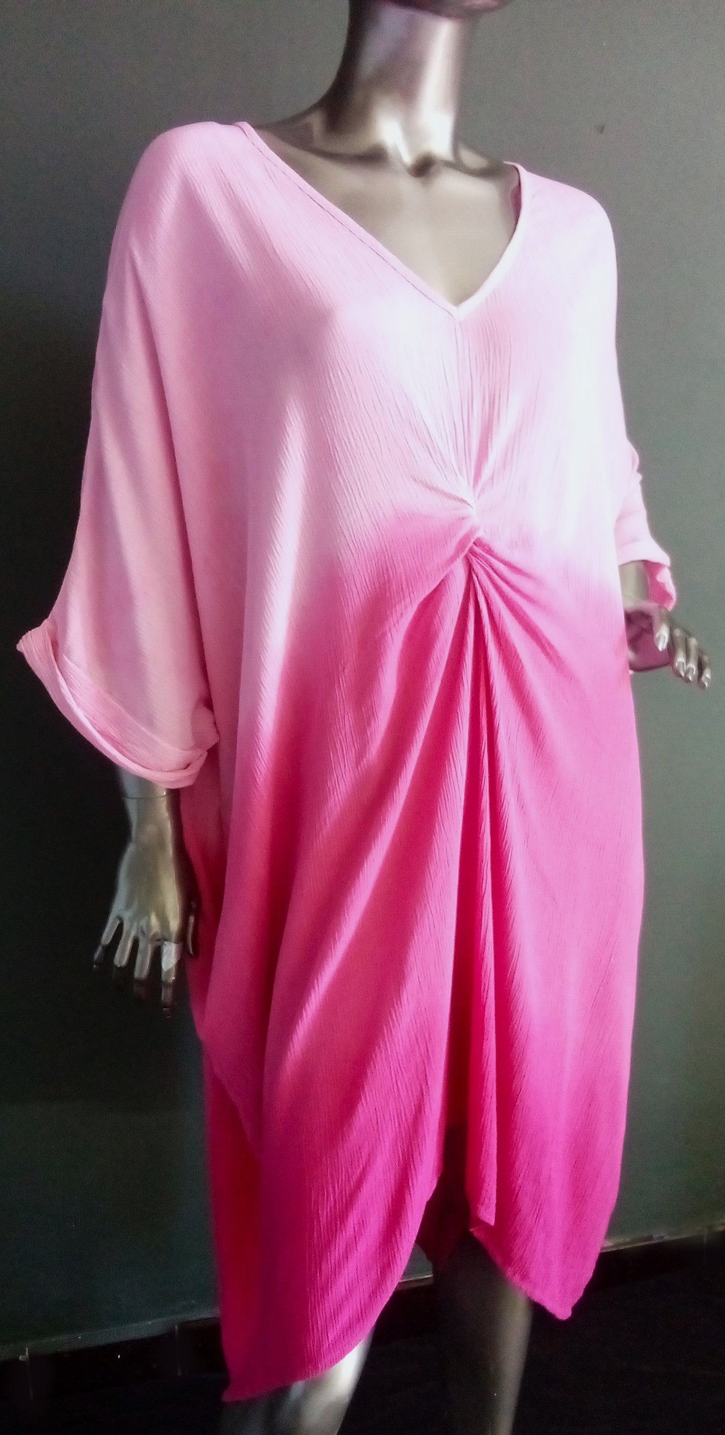 Robe Ombrage dégradé Fushia