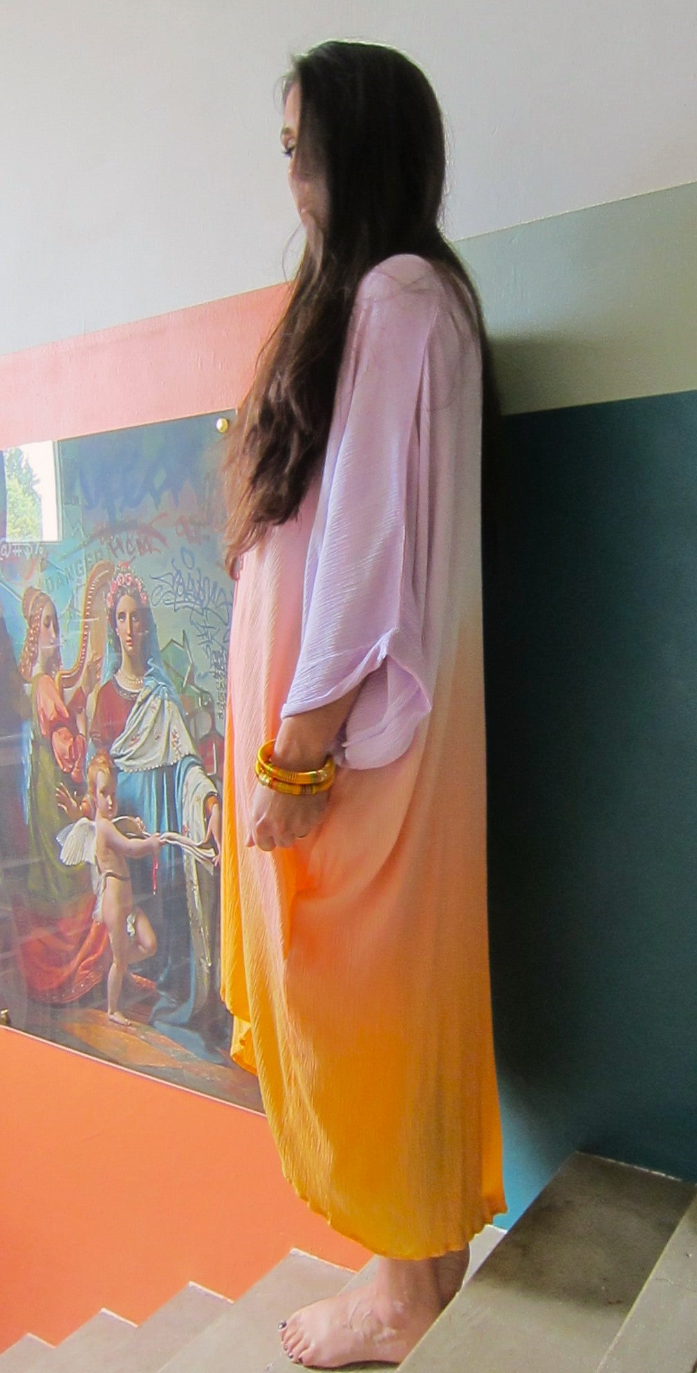 Robe Ombrage dégradé Sunset