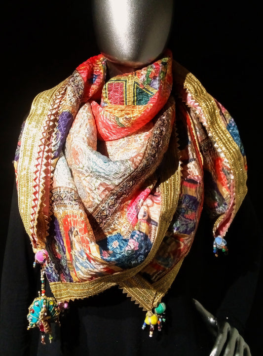 Châle Peacock modèle 5
