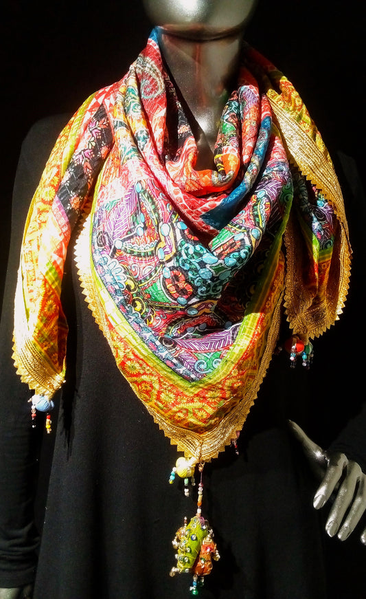 Châle Peacock modèle 13