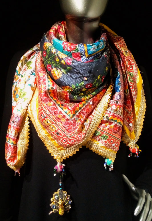 Châle Peacock modèle 14