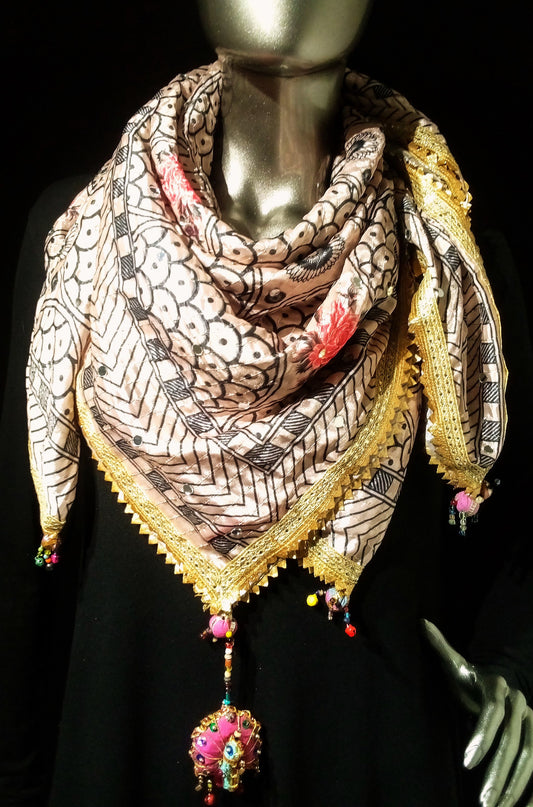 Châle Peacock modèle 6