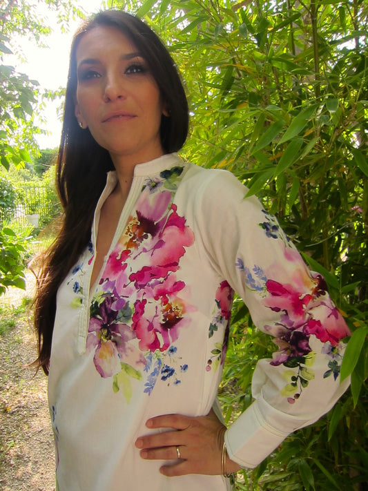 Robe Rosée Blanche